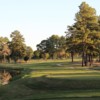 A view of a tee at Alpine Golf Club