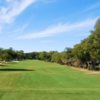 A view from a tee at Pecan Hollow Golf Course