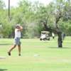 A view of a tee at Valley International Country Club.